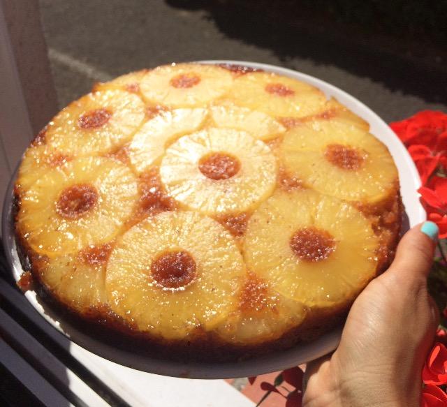 Gateau moelleux à l'ananas